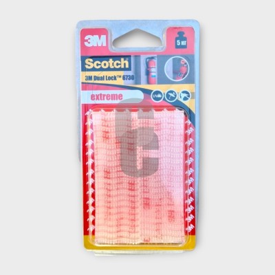 Двустранна лента велкро Dual Lock 6730 4бр. х 25мм.х75мм.